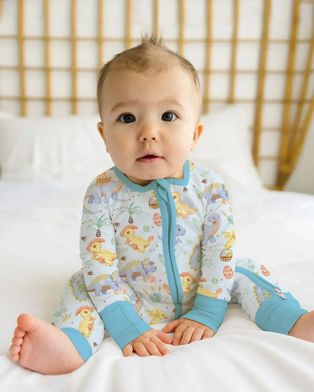 Gerippte Babykleidung mit individuellem Foto - Weich &amp; Skizzenhaft