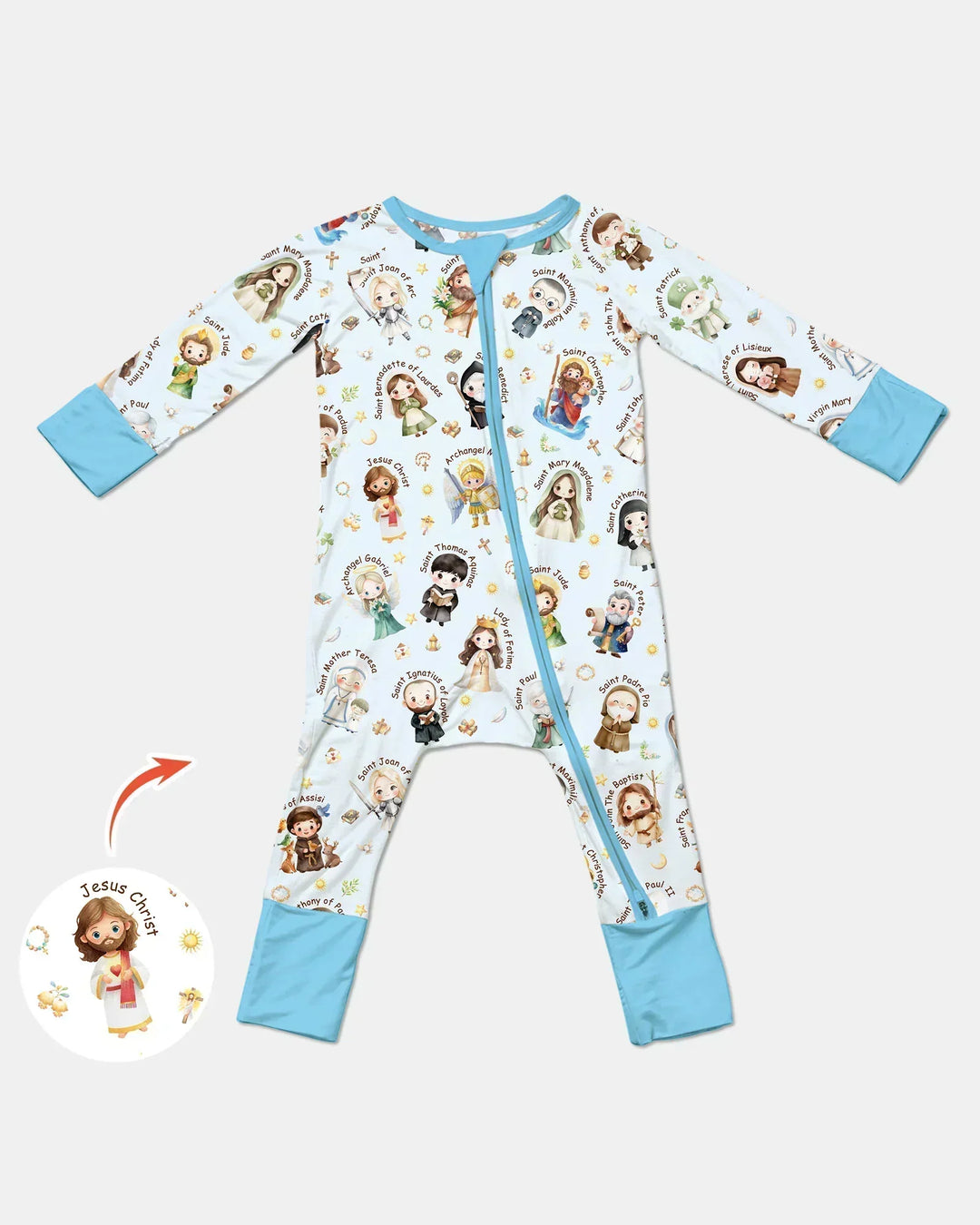 Gerippte Babykleidung mit individuellem Foto - Weich &amp; Skizzenhaft