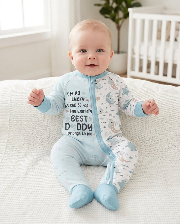 The World's Best Daddy Belongs To Me Bamboo Convertible Zippy
