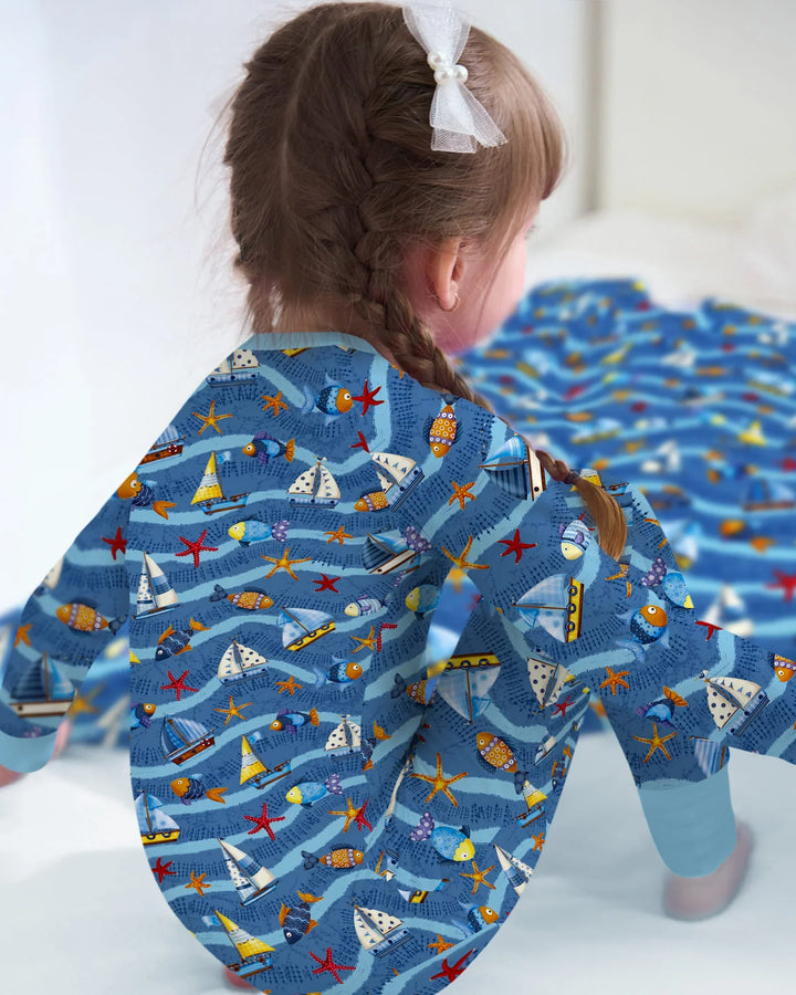 Gerippte Babykleidung mit individuellem Foto - Weich &amp; Skizzenhaft