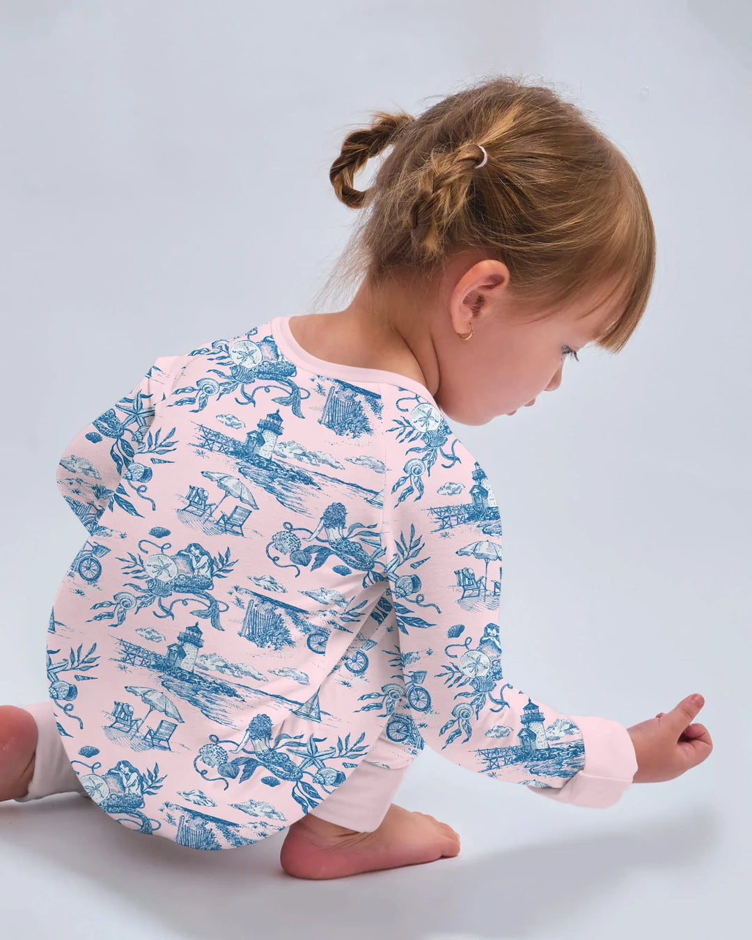 Gerippte Babykleidung mit individuellem Foto - Weich &amp; Skizzenhaft