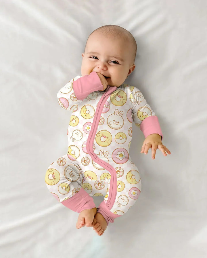 Gerippte Babykleidung mit individuellem Foto - Weich &amp; Skizzenhaft