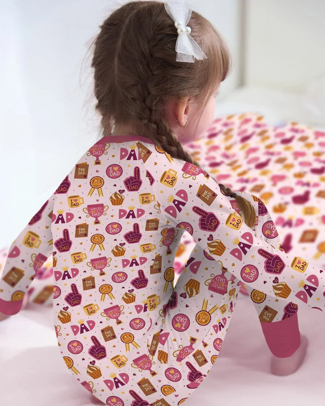 Gerippte Babykleidung mit individuellem Foto - Weich &amp; Skizzenhaft
