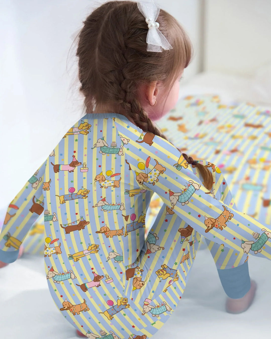 Gerippte Babykleidung mit individuellem Foto - Weich &amp; Skizzenhaft