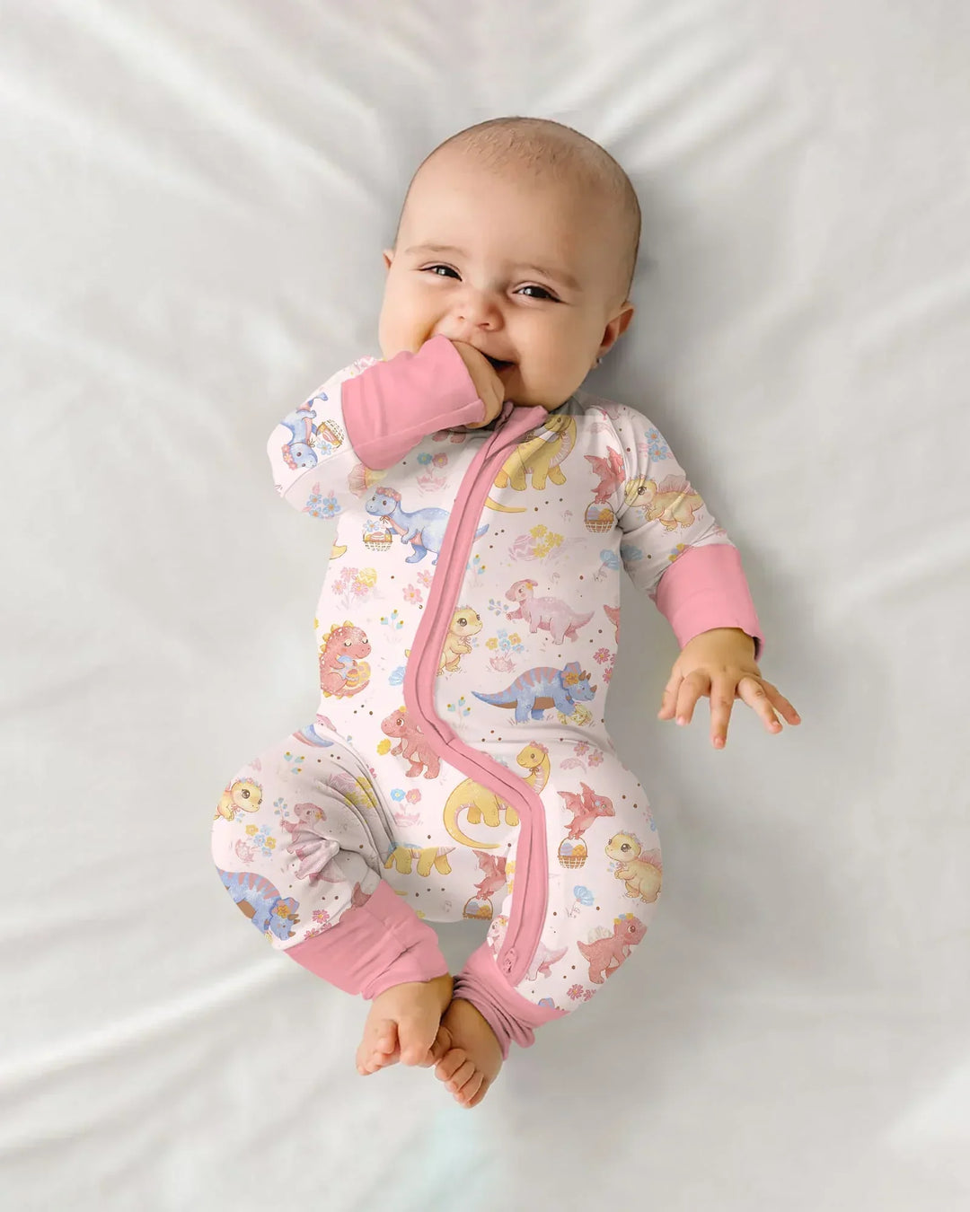 Gerippte Babykleidung mit individuellem Foto - Weich &amp; Skizzenhaft