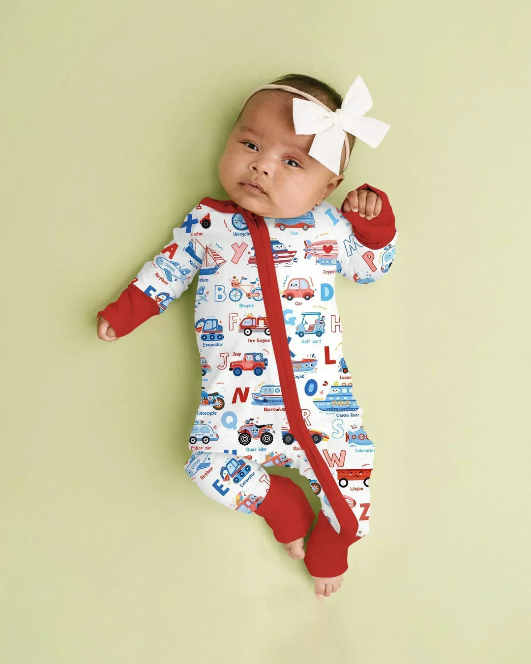 Patriotic Construction Bamboo Convertible Zippy