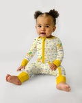 Gerippte Babykleidung mit individuellem Foto - Weich &amp; Skizzenhaft
