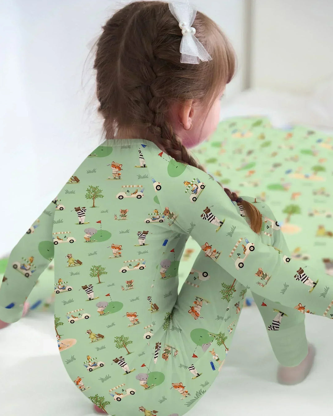 Gerippte Babykleidung mit individuellem Foto - Weich &amp; Skizzenhaft