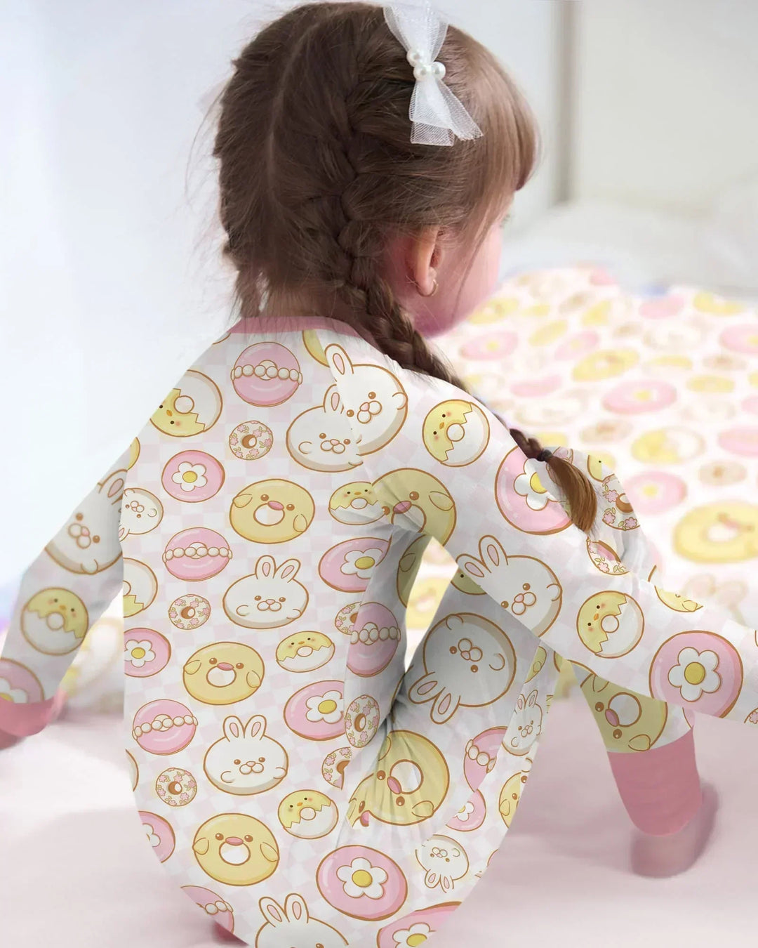 Gerippte Babykleidung mit individuellem Foto - Weich &amp; Skizzenhaft