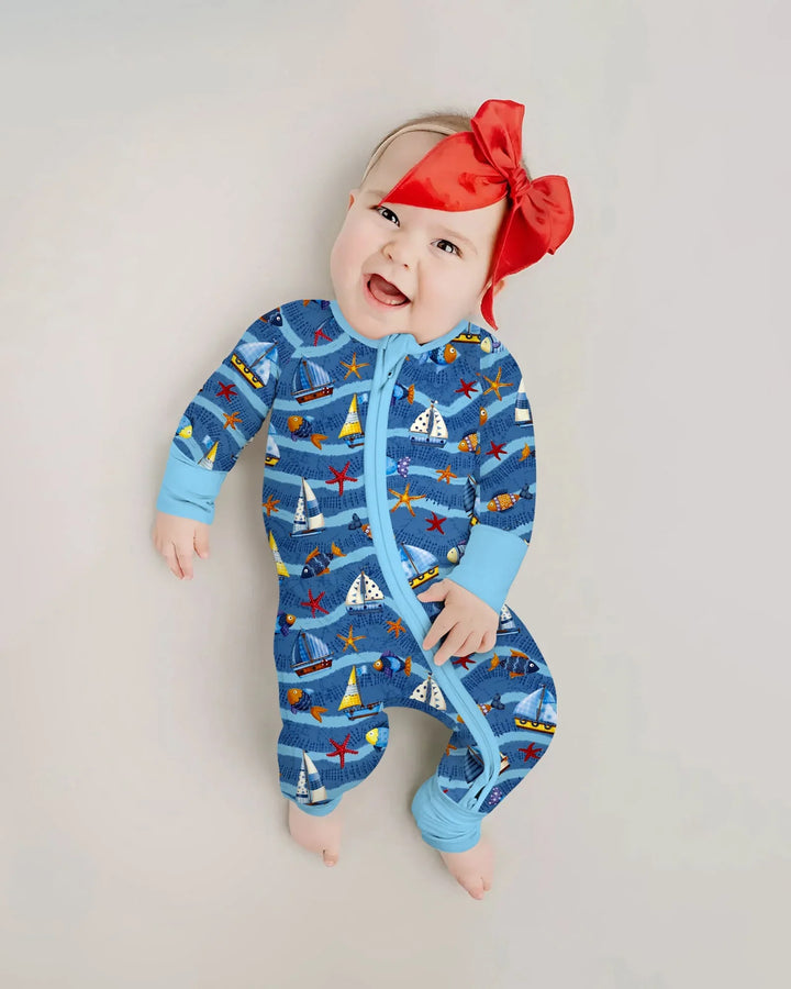 Gerippte Babykleidung mit individuellem Foto - Weich &amp; Skizzenhaft