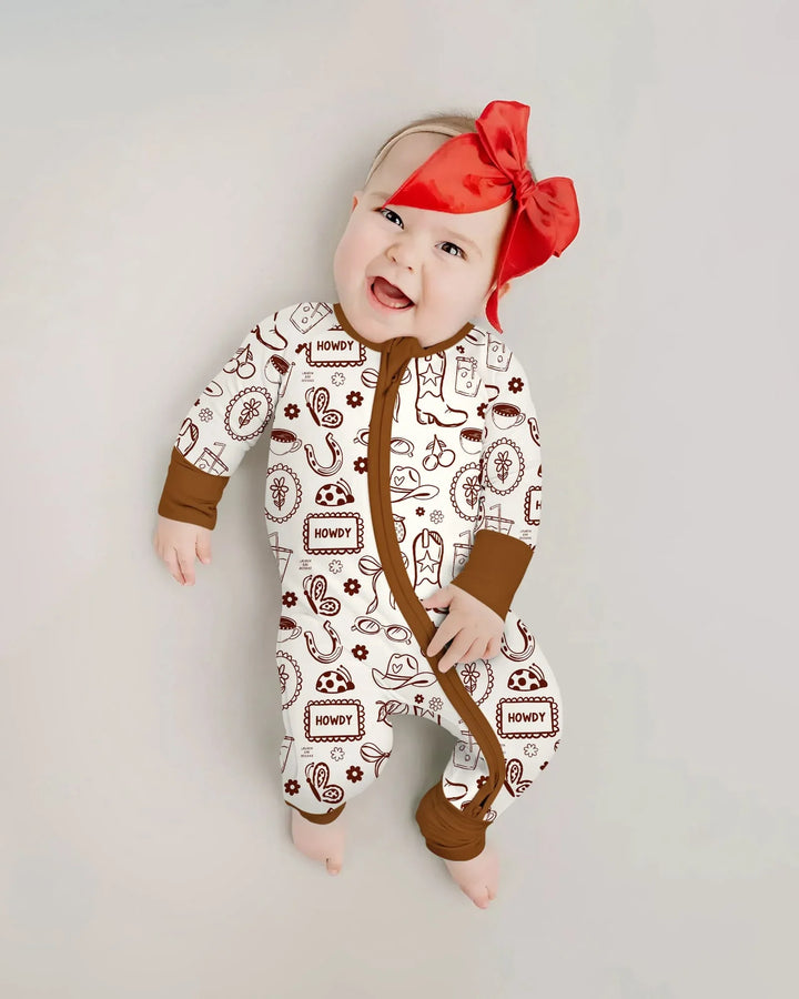 Gerippte Babykleidung mit individuellem Foto - Weich &amp; Skizzenhaft