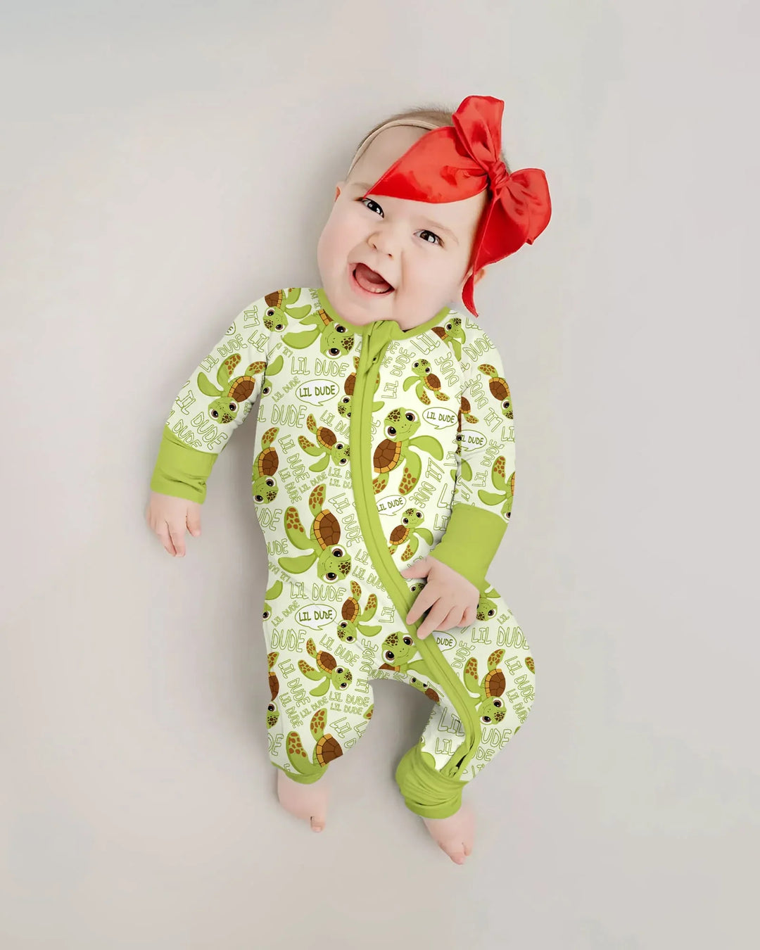 Gerippte Babykleidung mit individuellem Foto - Weich &amp; Skizzenhaft