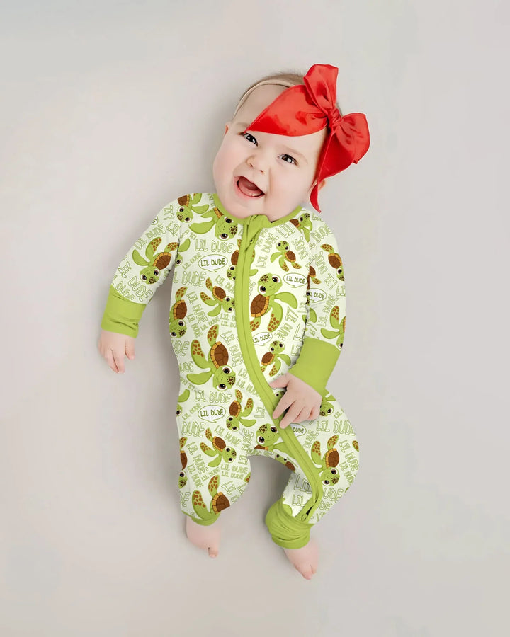 Gerippte Babykleidung mit individuellem Foto - Weich &amp; Skizzenhaft