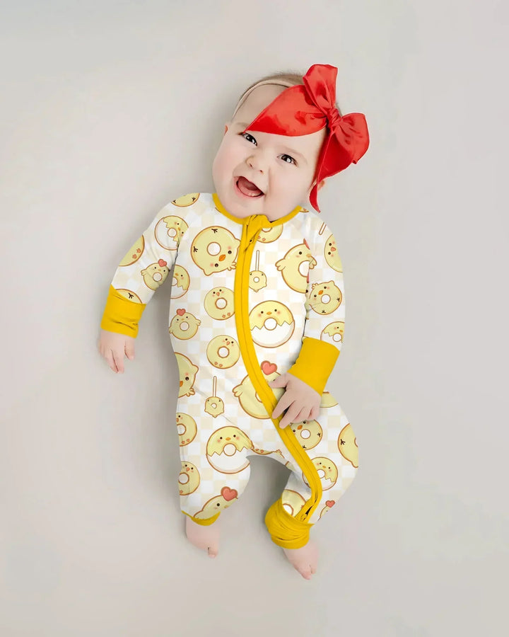 Gerippte Babykleidung mit individuellem Foto - Weich &amp; Skizzenhaft