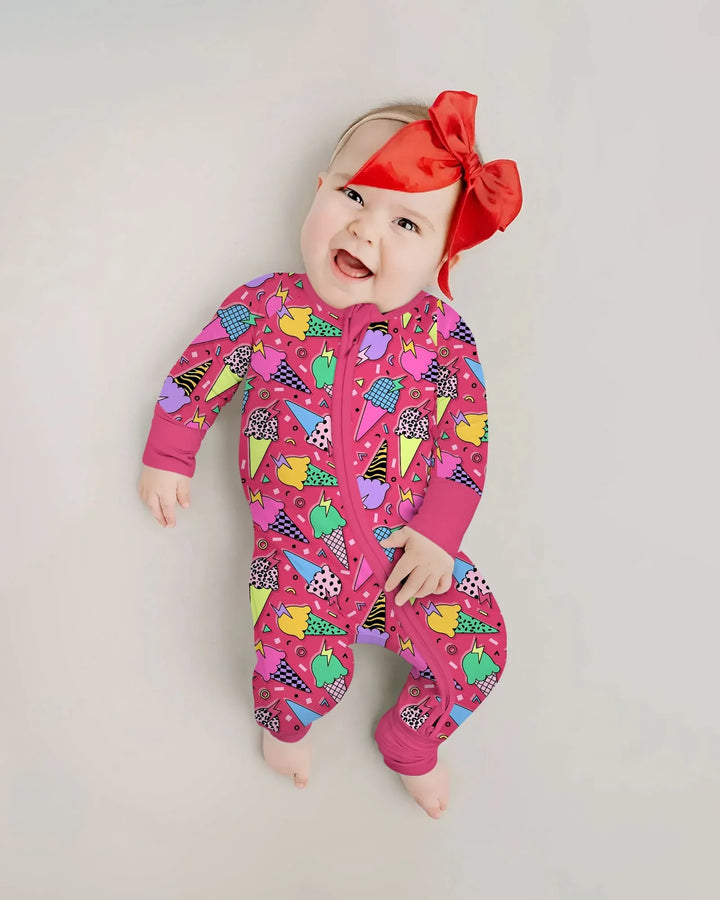 Gerippte Babykleidung mit individuellem Foto - Weich &amp; Skizzenhaft