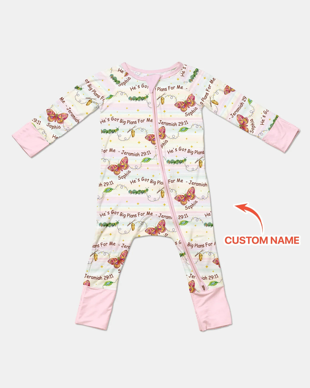 Gerippte Babykleidung mit individuellem Foto - Weich &amp; Skizzenhaft