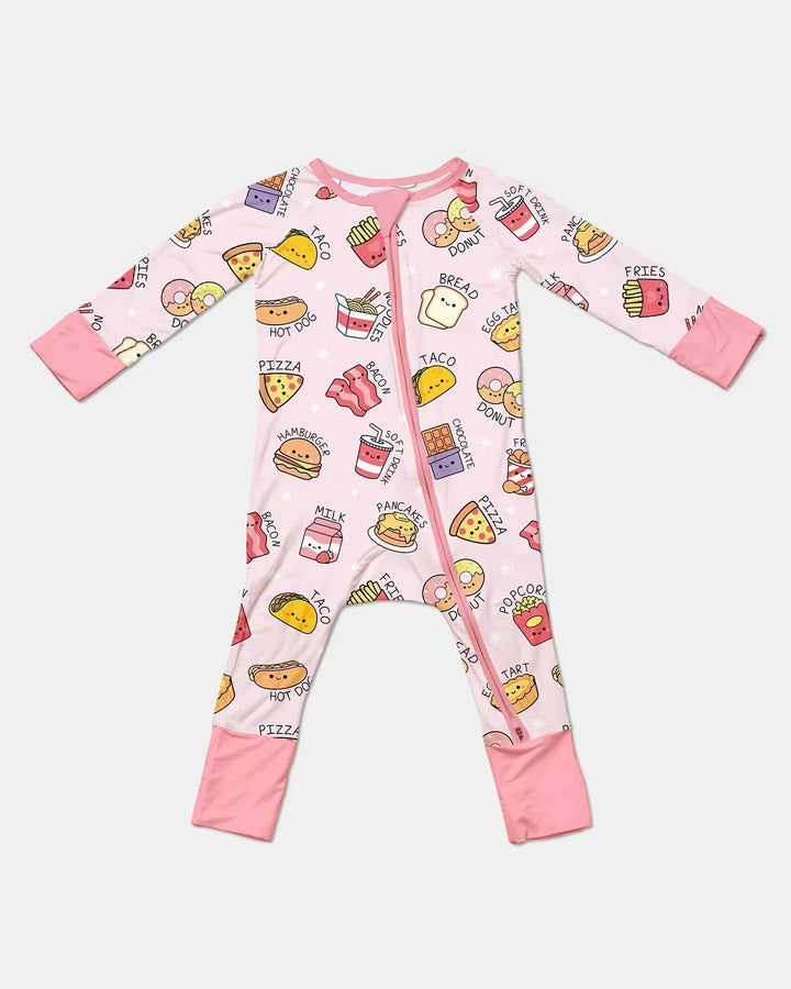 Kawaii Yummy Food Bamboo Convertible Zippy