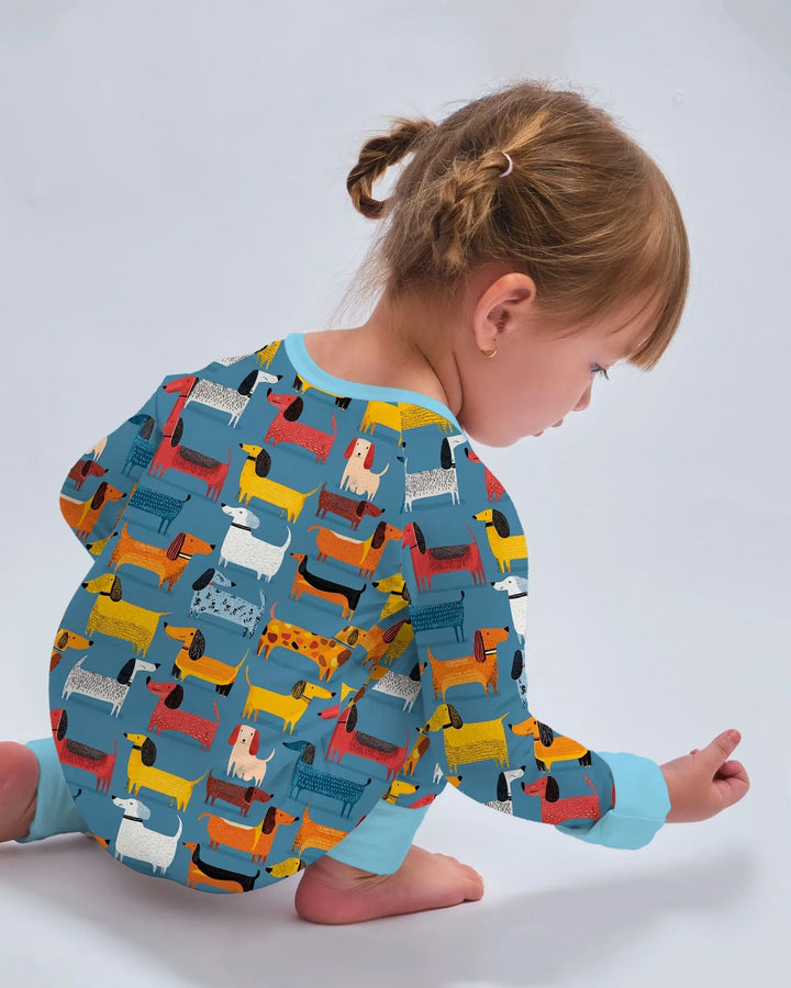 Gerippte Babykleidung mit individuellem Foto - Weich &amp; Skizzenhaft