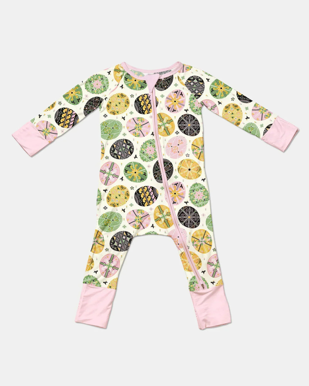 Pysanky Eggs Family Matching Bamboo Convertible Zippy