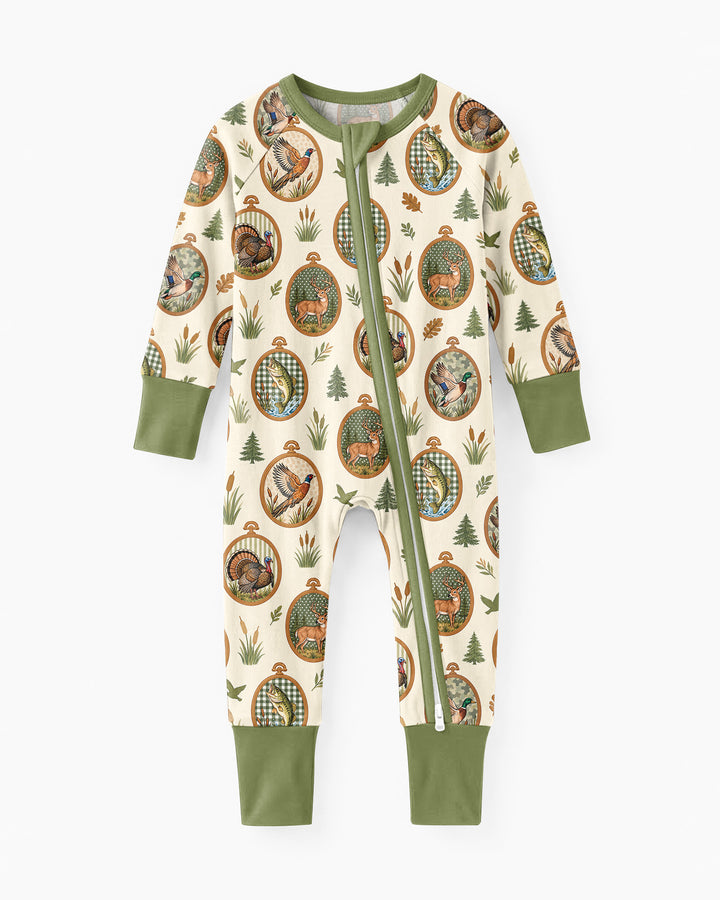 Hunting Season Family Matching Bamboo Convertible Zippy