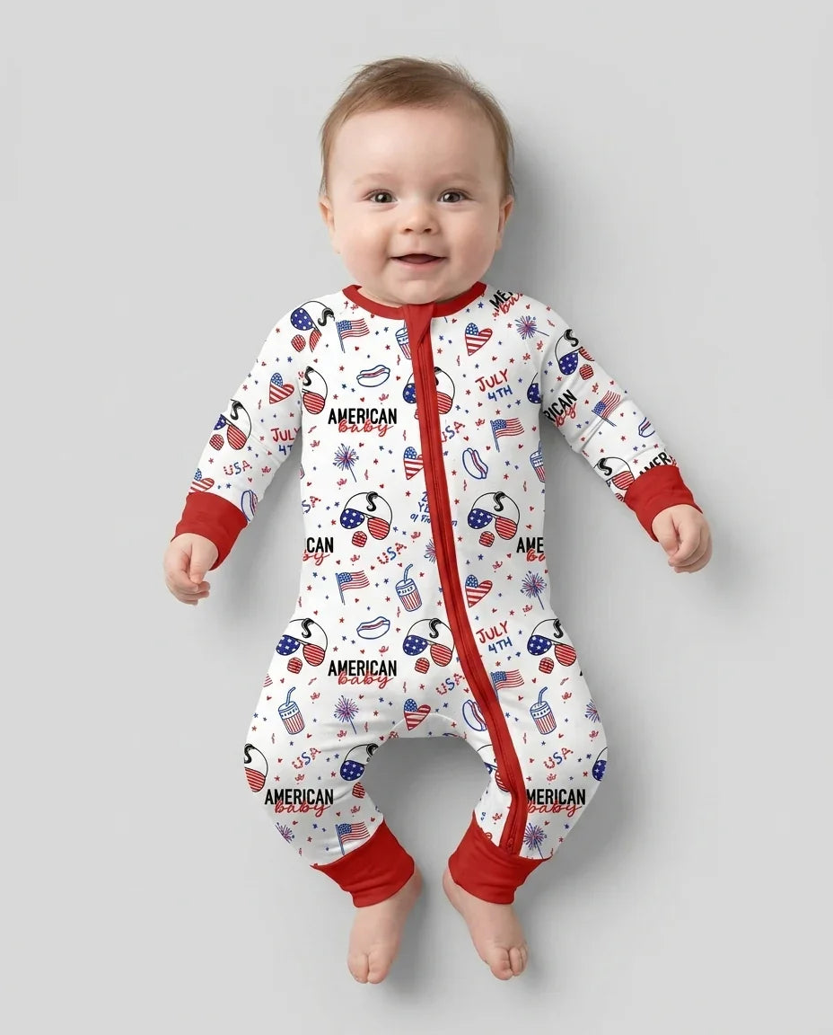 Gerippte Babykleidung mit individuellem Foto - Weich &amp; Skizzenhaft