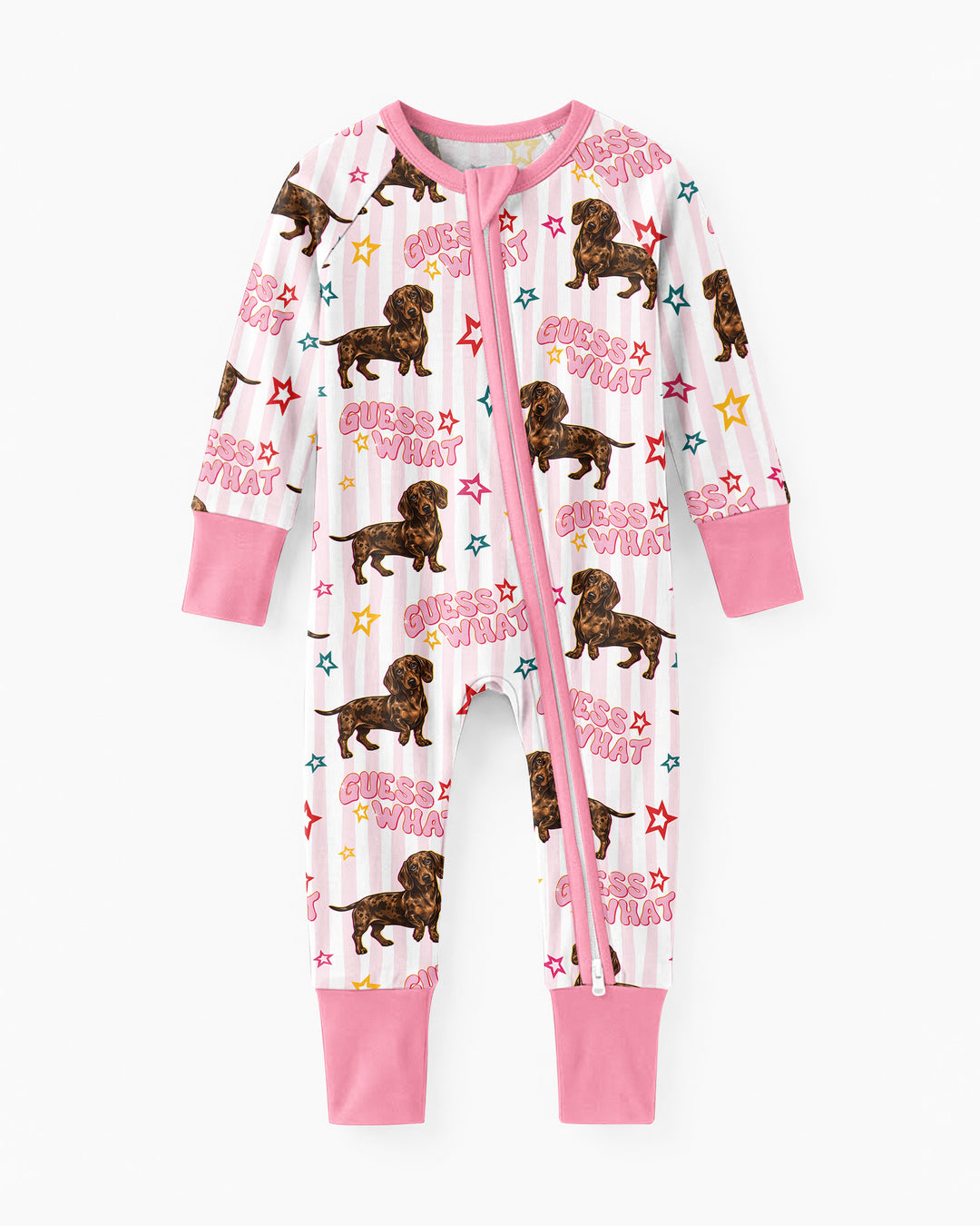 Guess What? Wiener Butt! Bamboo Convertible Zippy
