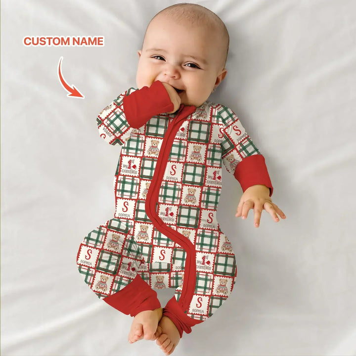 Gerippte Babykleidung mit individuellem Foto - Weich &amp; Skizzenhaft