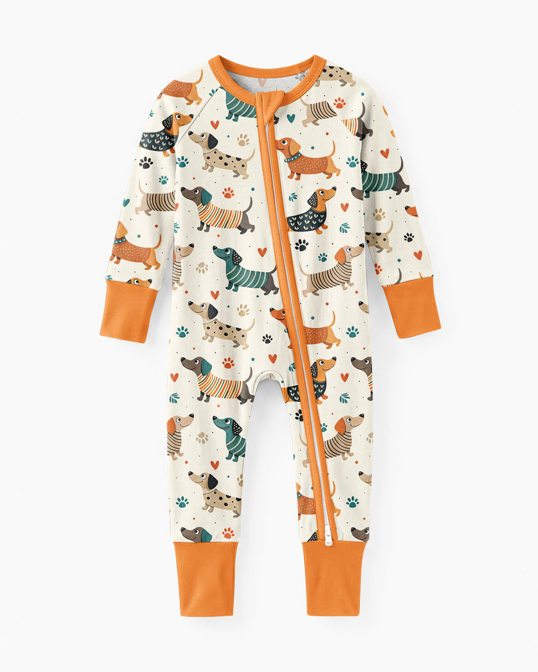 Cartoon Dachshund Bamboo Convertible Zippy