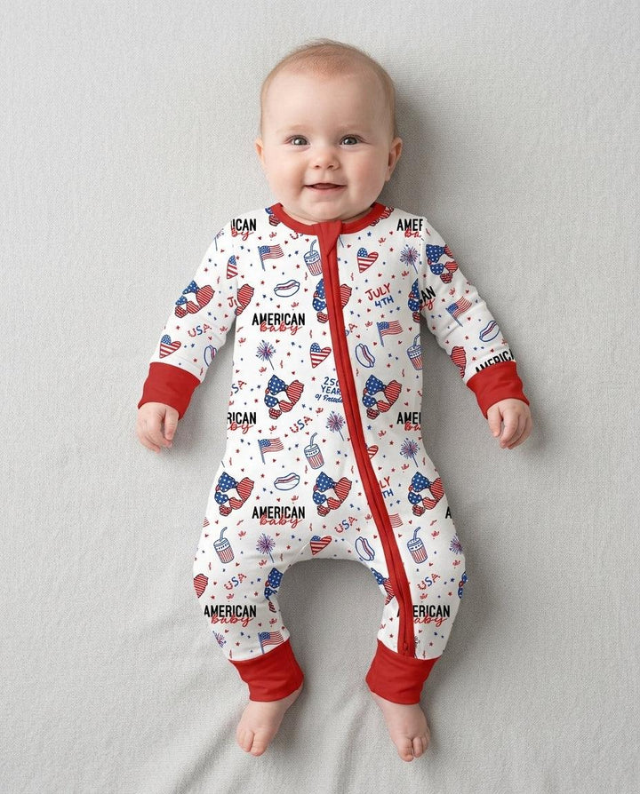 Gerippte Babykleidung mit individuellem Foto - Weich &amp; Skizzenhaft