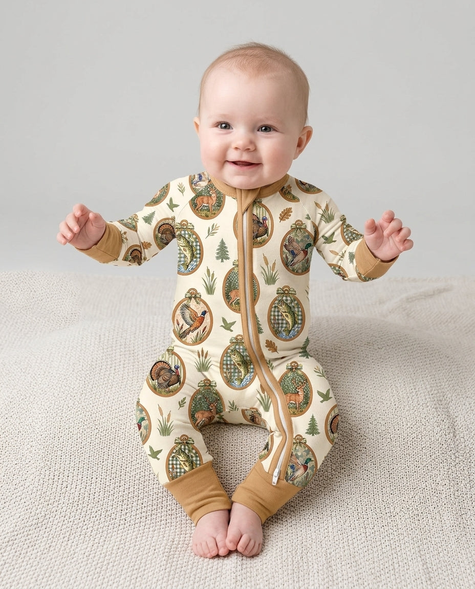 Hunting Season Family Matching Bamboo Convertible Zippy