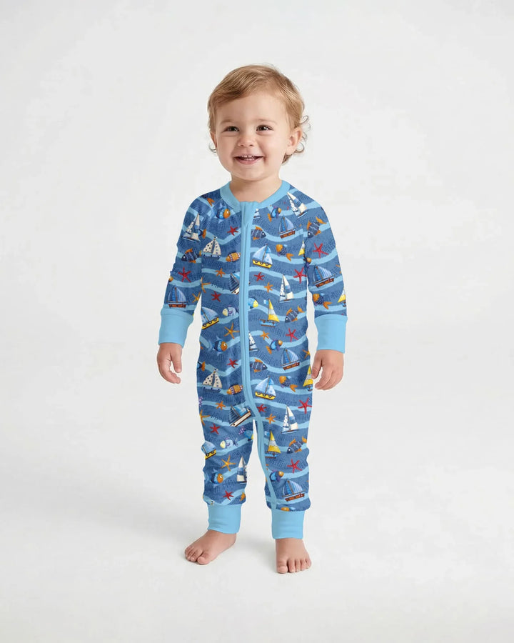 Gerippte Babykleidung mit individuellem Foto - Weich &amp; Skizzenhaft