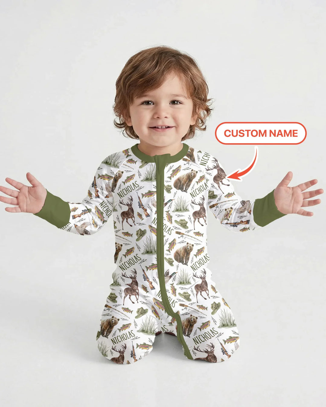 Gerippte Babykleidung mit individuellem Foto - Weich &amp; Skizzenhaft