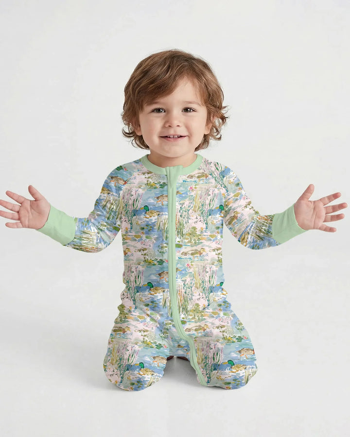 Gerippte Babykleidung mit individuellem Foto - Weich &amp; Skizzenhaft