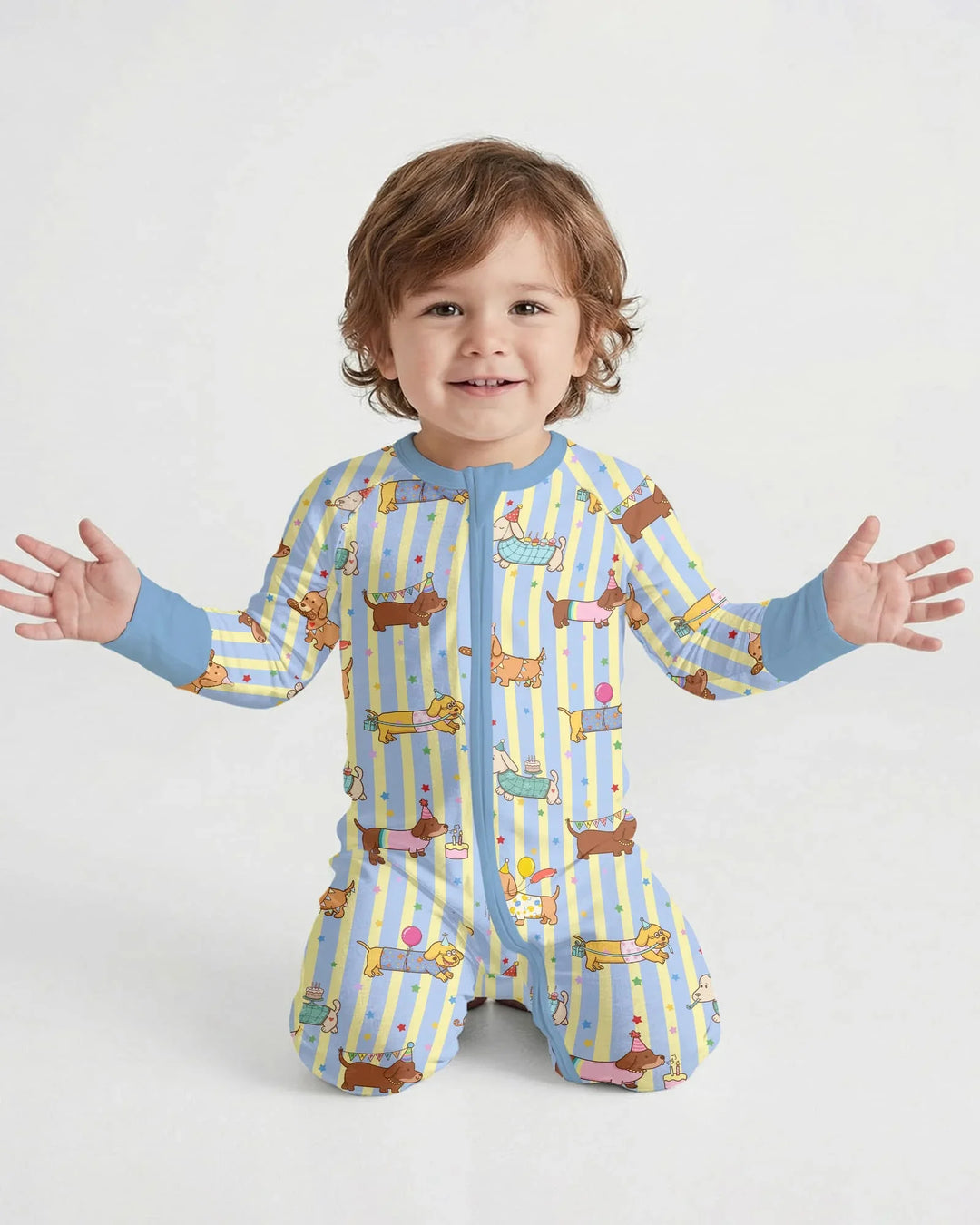 Gerippte Babykleidung mit individuellem Foto - Weich &amp; Skizzenhaft