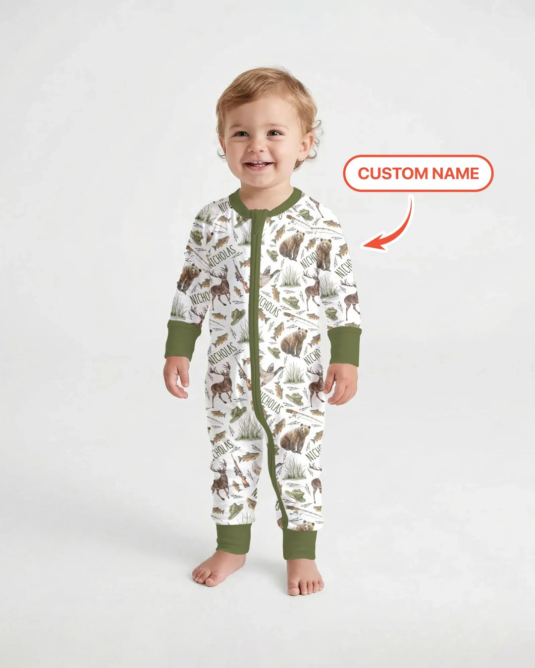 Gerippte Babykleidung mit individuellem Foto - Weich &amp; Skizzenhaft