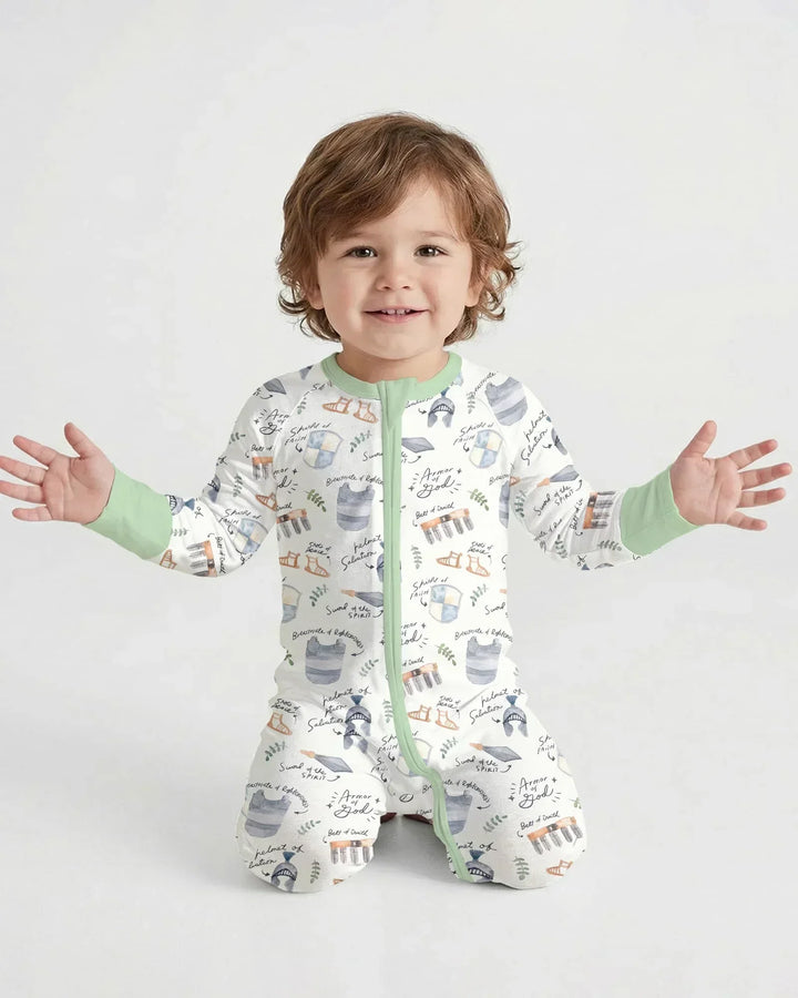 Gerippte Babykleidung mit individuellem Foto - Weich &amp; Skizzenhaft