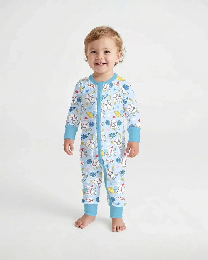 Baseball Crew Bamboo Convertible Zippy