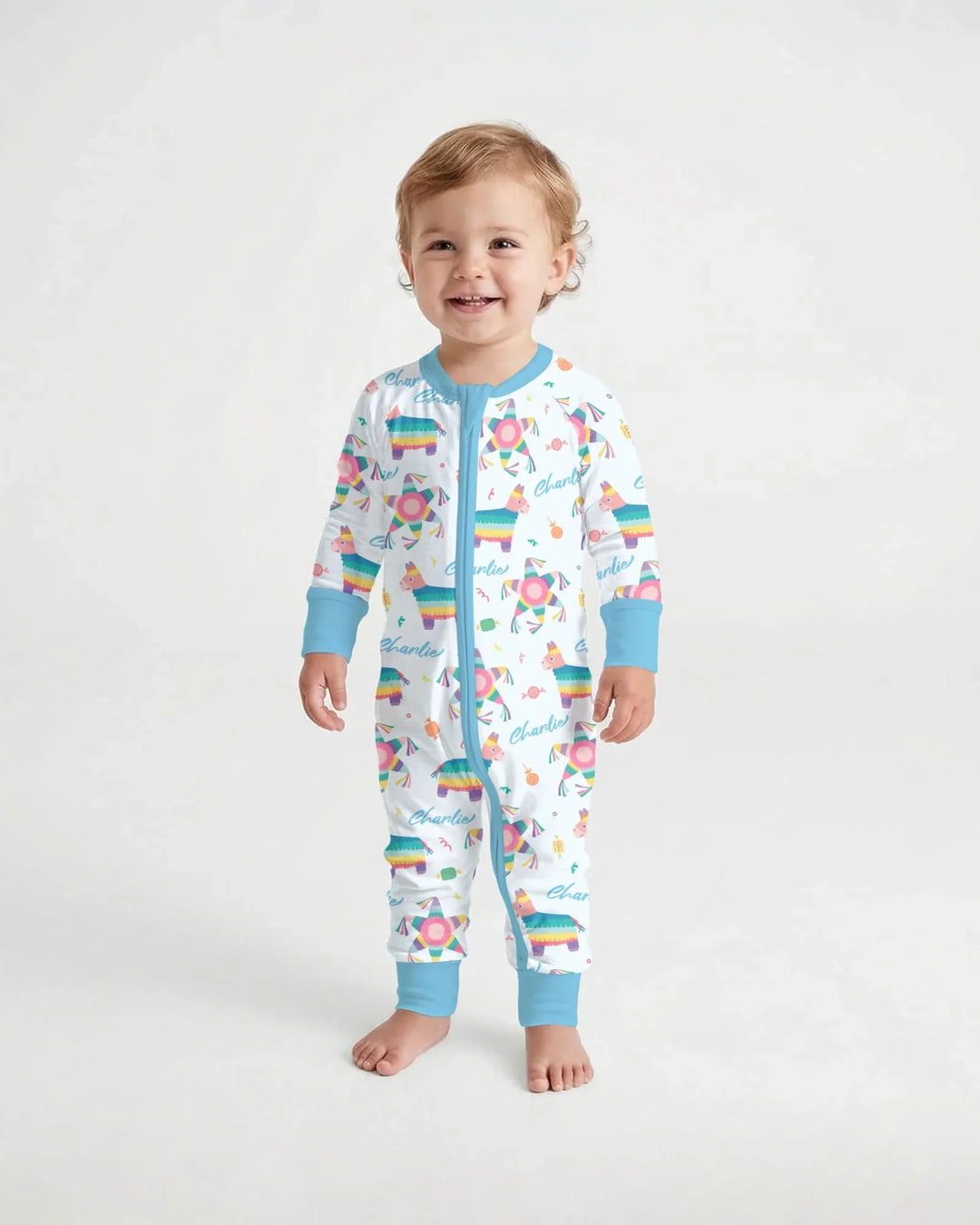 Gerippte Babykleidung mit individuellem Foto - Weich &amp; Skizzenhaft