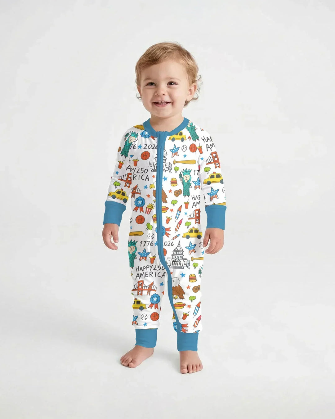 Gerippte Babykleidung mit individuellem Foto - Weich &amp; Skizzenhaft