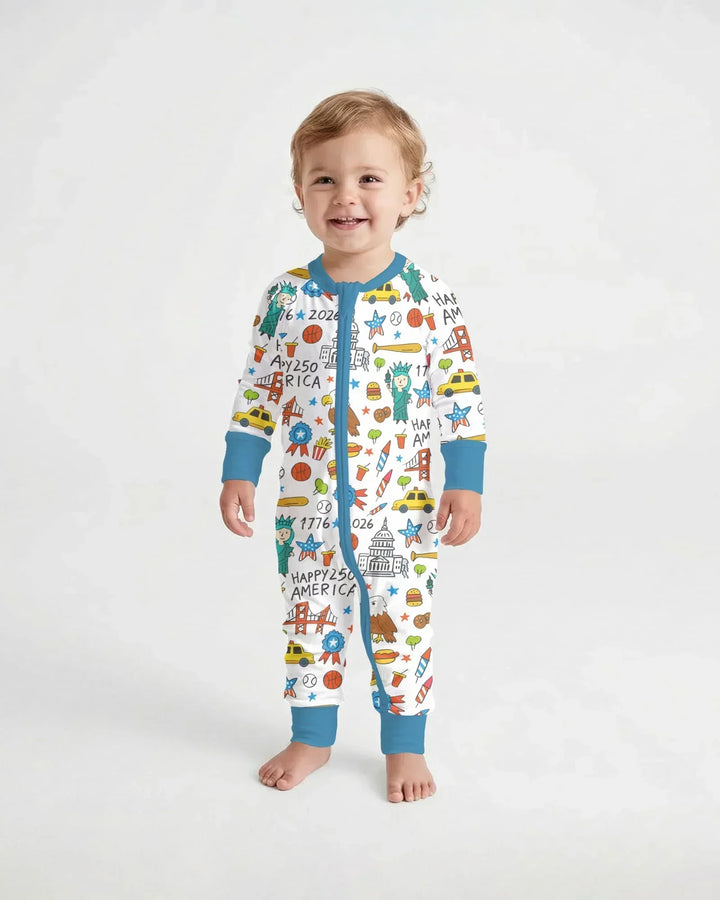 Gerippte Babykleidung mit individuellem Foto - Weich &amp; Skizzenhaft