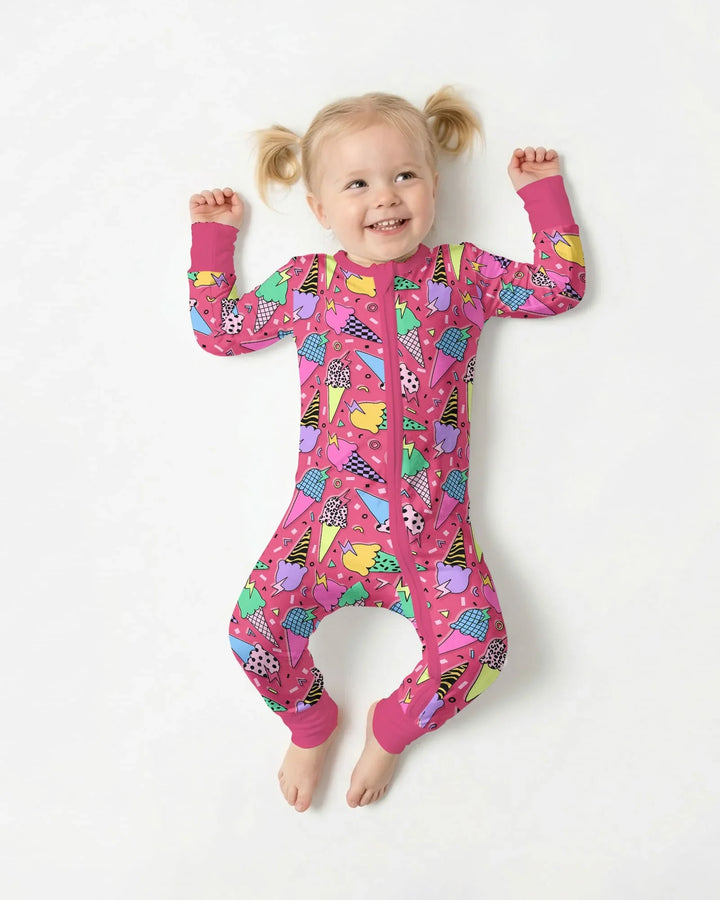 Gerippte Babykleidung mit individuellem Foto - Weich &amp; Skizzenhaft
