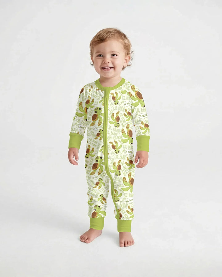 Gerippte Babykleidung mit individuellem Foto - Weich &amp; Skizzenhaft