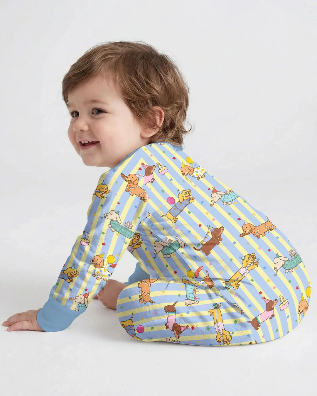 Gerippte Babykleidung mit individuellem Foto - Weich &amp; Skizzenhaft