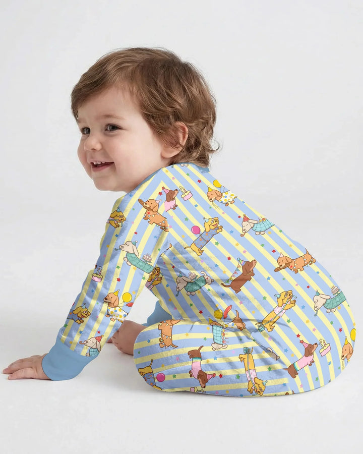 Gerippte Babykleidung mit individuellem Foto - Weich &amp; Skizzenhaft