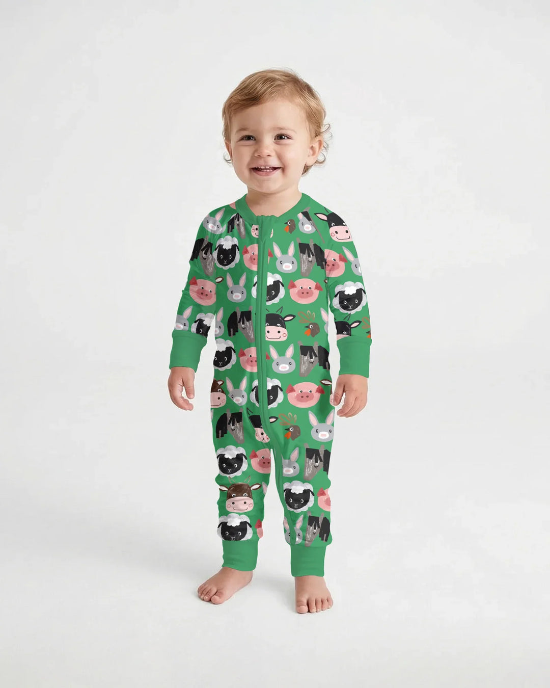 Gerippte Babykleidung mit individuellem Foto - Weich &amp; Skizzenhaft