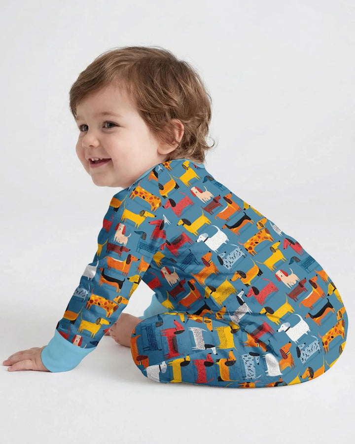 Gerippte Babykleidung mit individuellem Foto - Weich &amp; Skizzenhaft