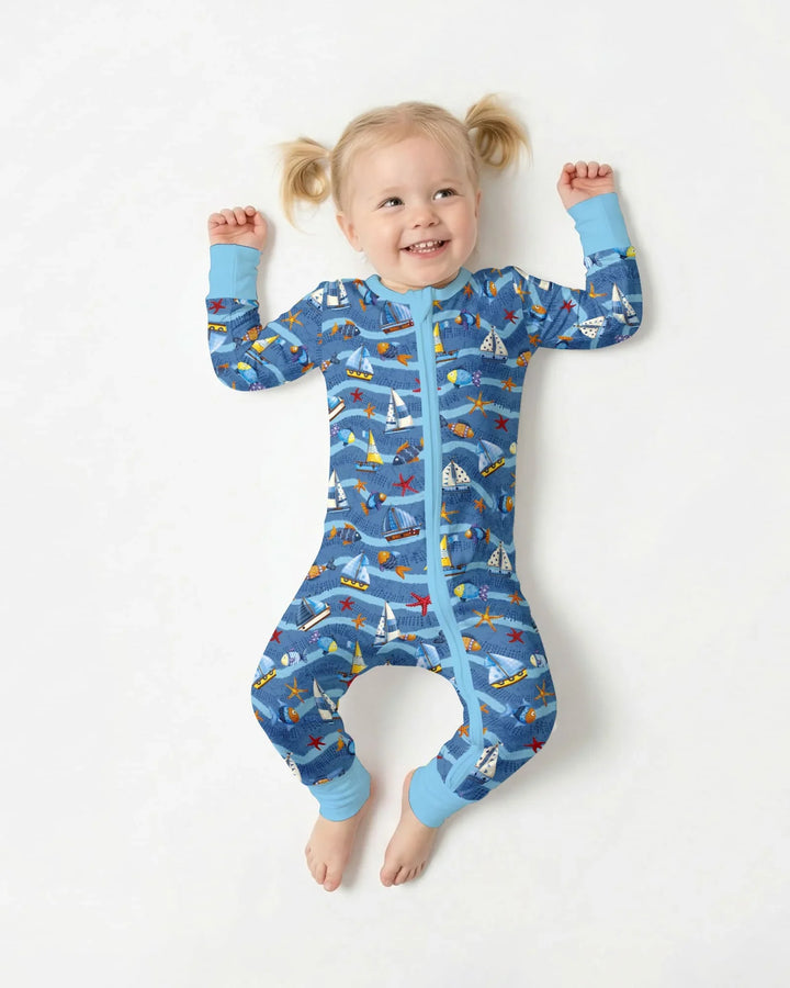 Gerippte Babykleidung mit individuellem Foto - Weich &amp; Skizzenhaft