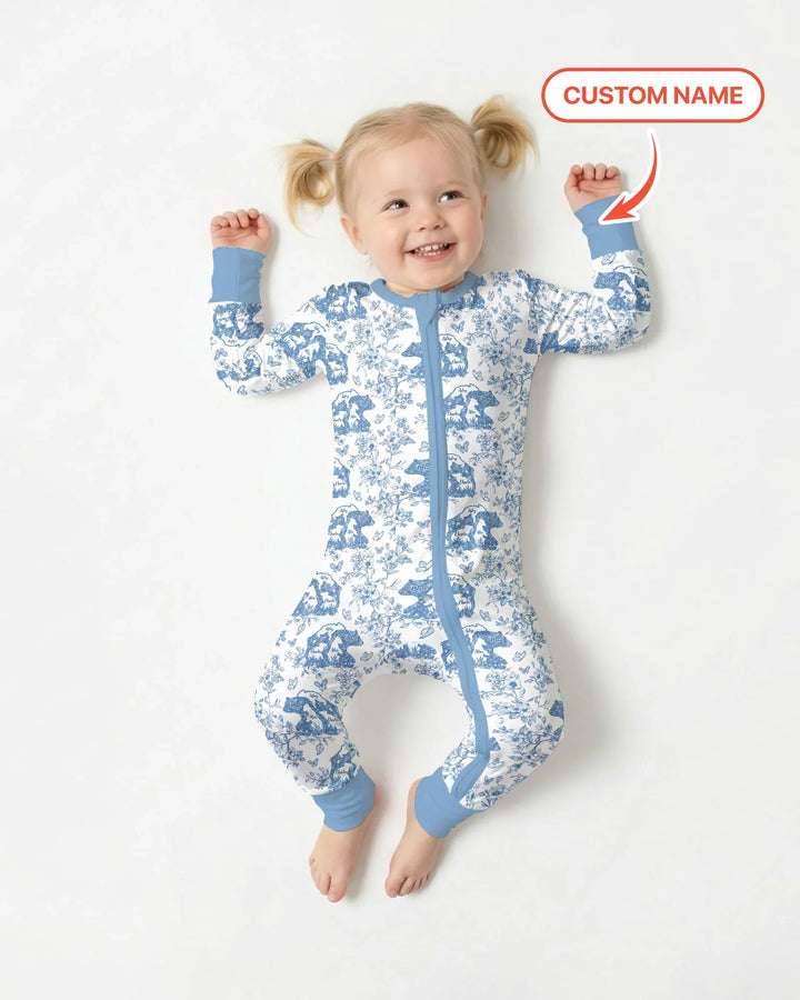 Gerippte Babykleidung mit individuellem Foto - Weich &amp; Skizzenhaft