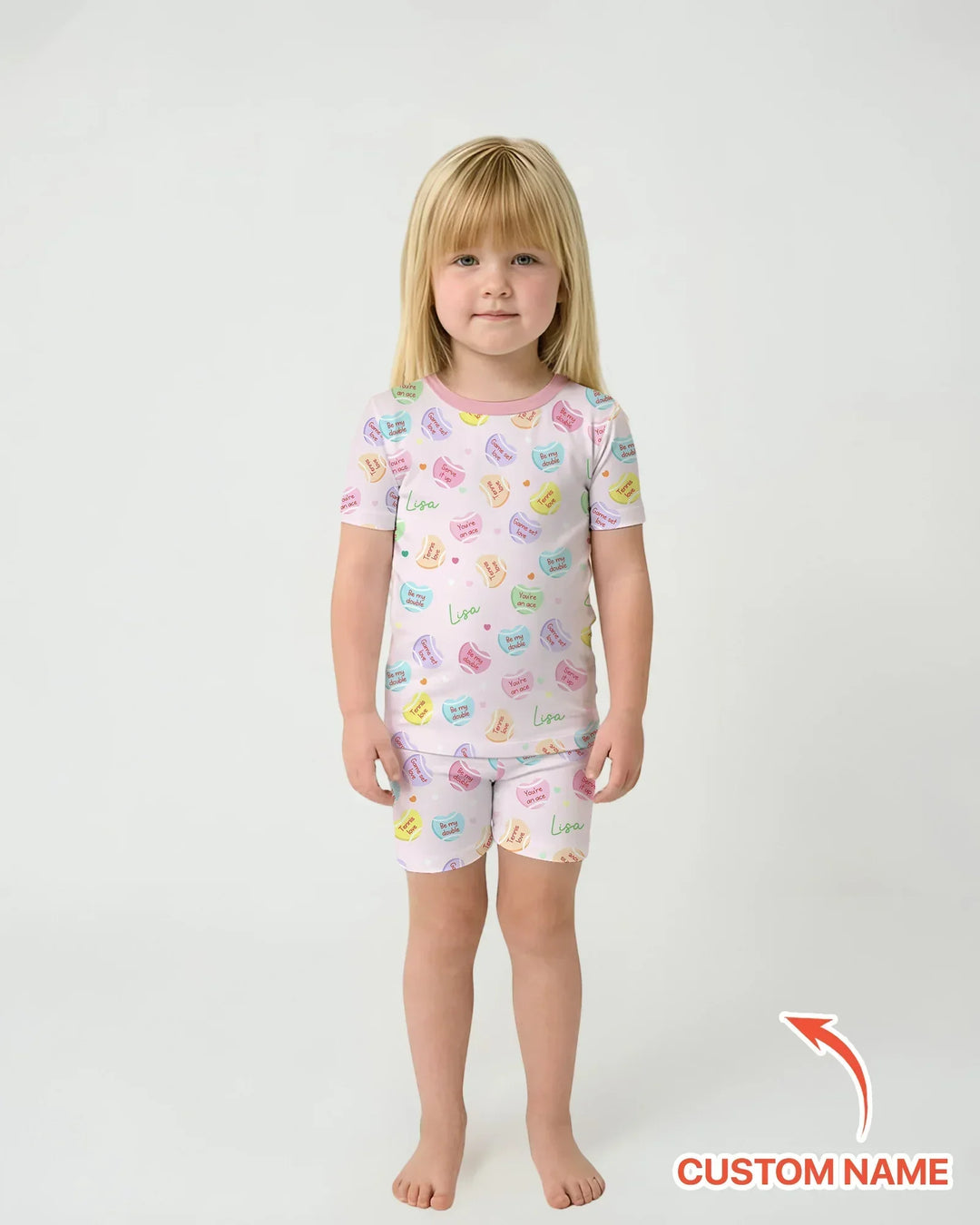 Schlafanzug-Set zweiteilig, kurze Ärmel, kurze Hose, Bambus