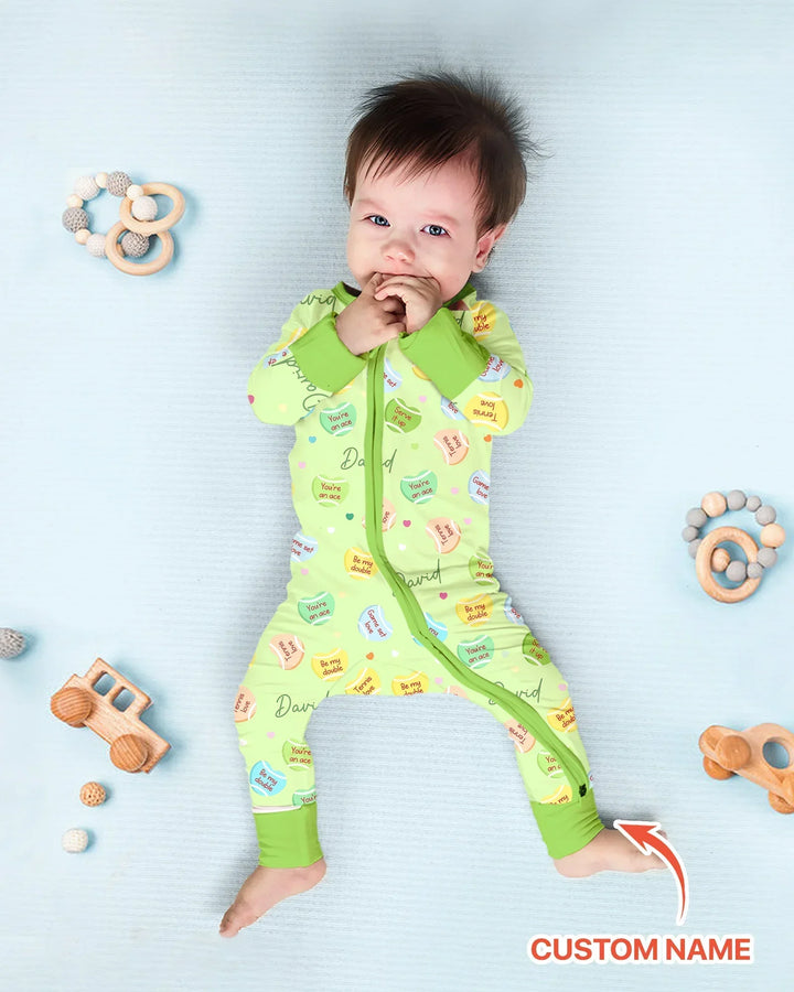 Gerippte Babykleidung mit individuellem Foto - Weich &amp; Skizzenhaft